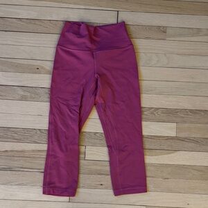 Lululemon Athletica Fuchsia Leggings